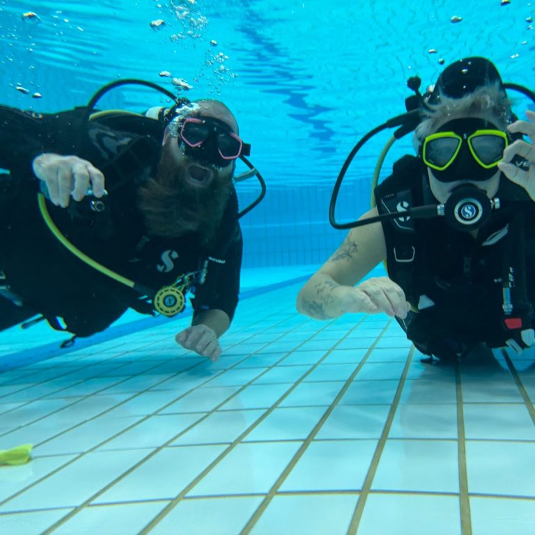 Förderverein Flosse Veranstaltung Oberdischingen Tauchkurs